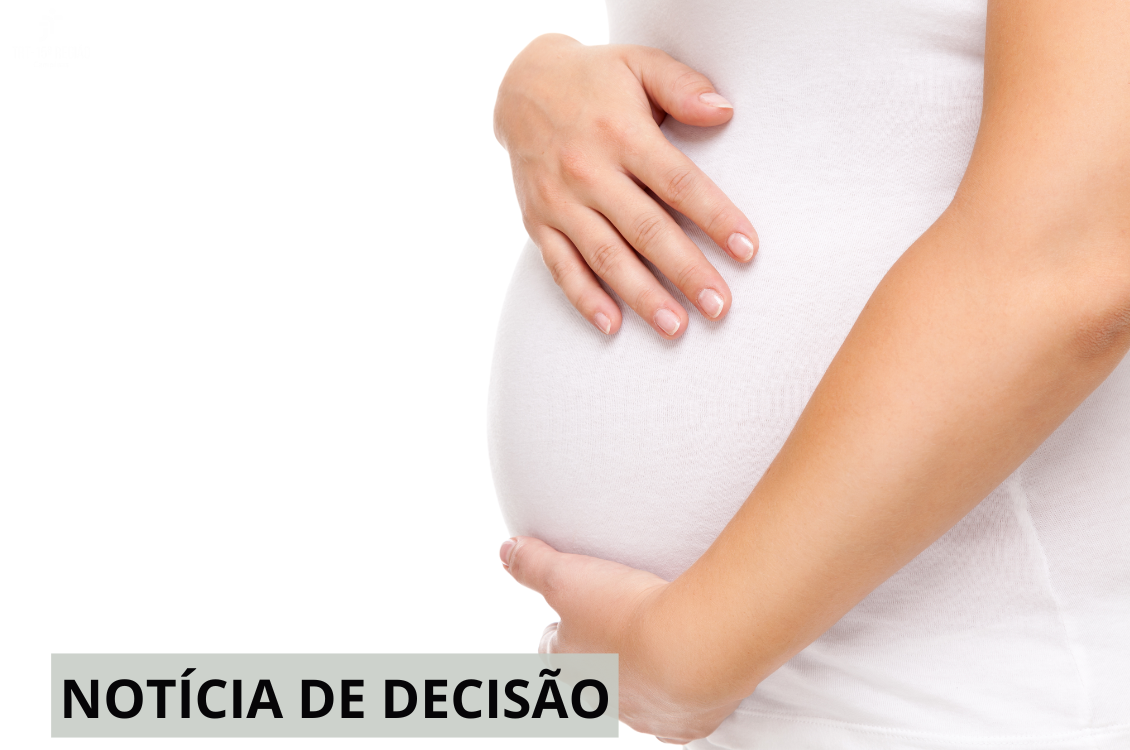 imagem de uma barriga de grávida