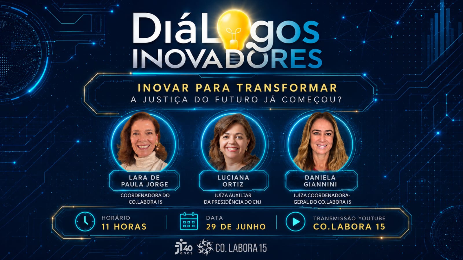 Banner explicativo do evento.