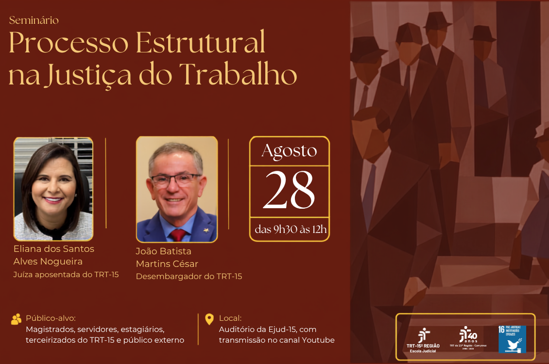 Banner explicativo do evento.